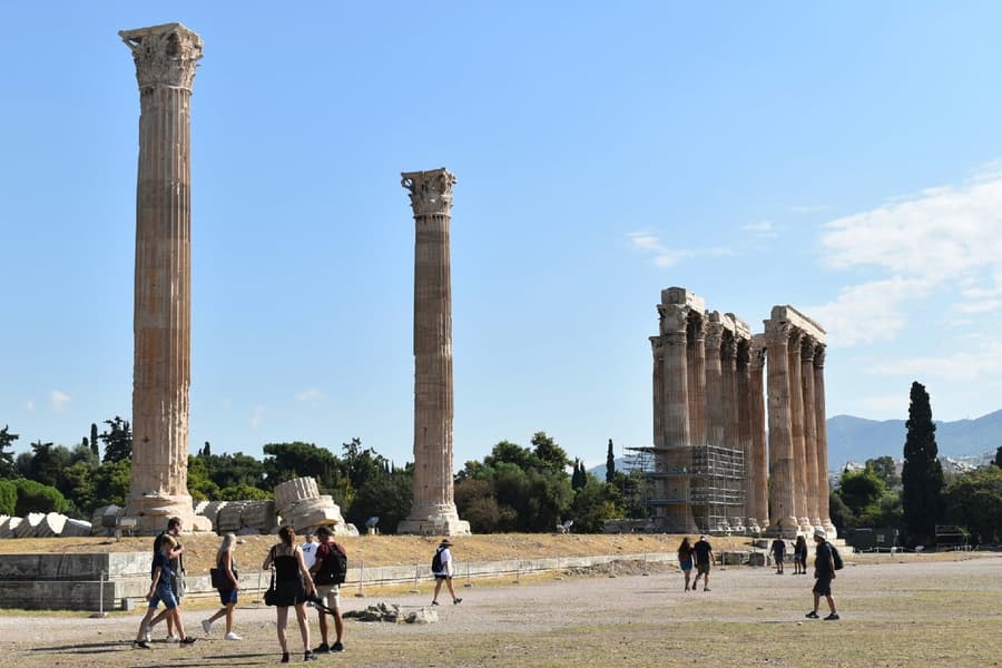 Temple of Olympian Zeus Ticket and Audio Tour, Athens