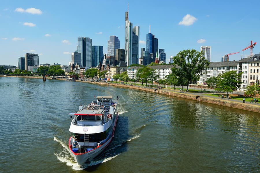 Frankurt Main River Panorama City Cruise, Frankfurt am Main