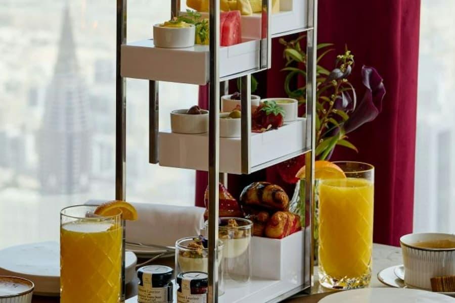 At.mosphere Burj Khalifa: 3-Course Afternoon Tea with Soft Drinks, at At.mosphere Burj Khalifa, Dubai