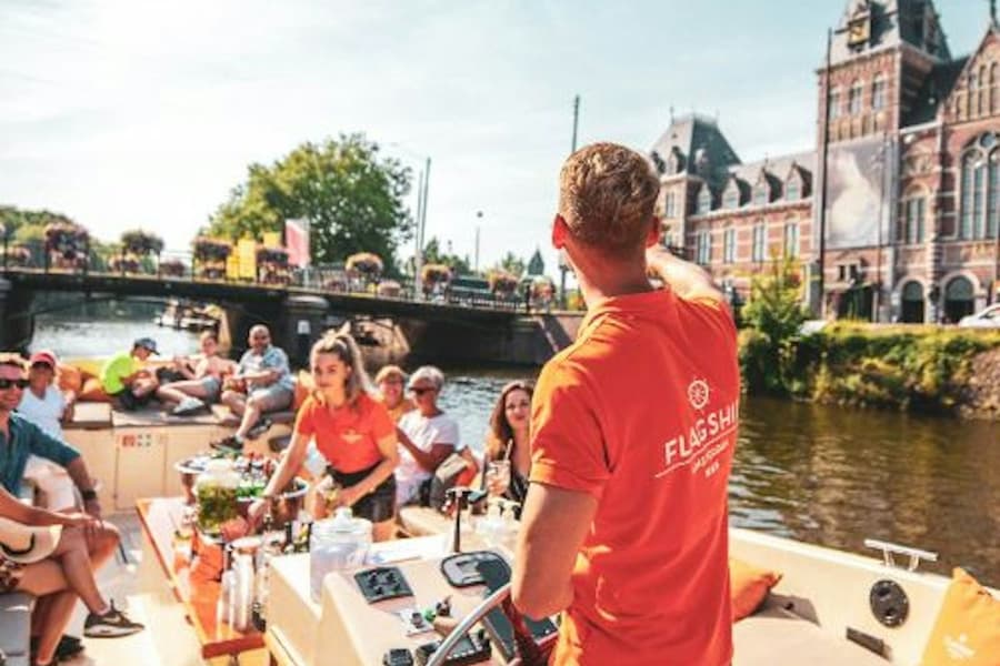 Amsterdam: BBQ & Unlimited Drinks Cruise, at Amsterdam Canal Cruises
