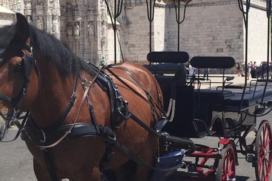 Lisbon: Horse-Drawn Carriage Ride in Belém, at Lisbon City Tours