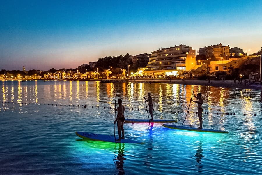 From Split: SUP or Kayak Night Glow Tour , Split