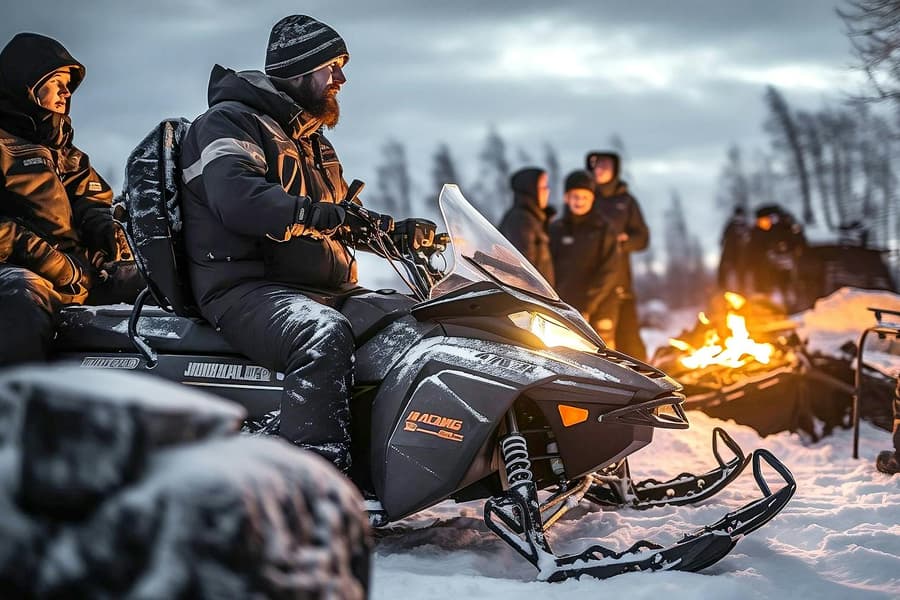 From Zakopane: Snowmobile Tour with Bonfire & Transfers, Zakopane