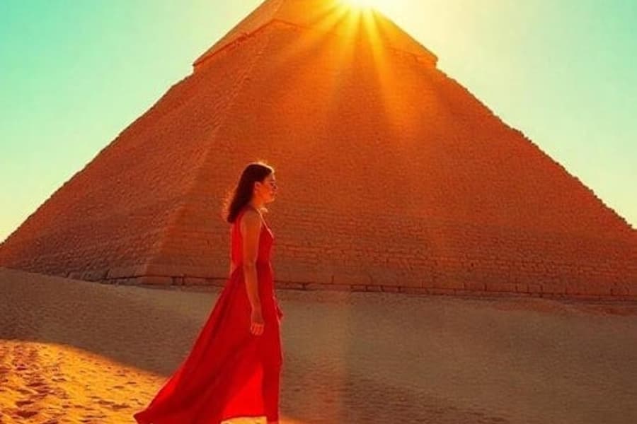 Giza Pyramids & Sphinx: Half-Day Guided Tour + Roundtrip Transfer, Giza