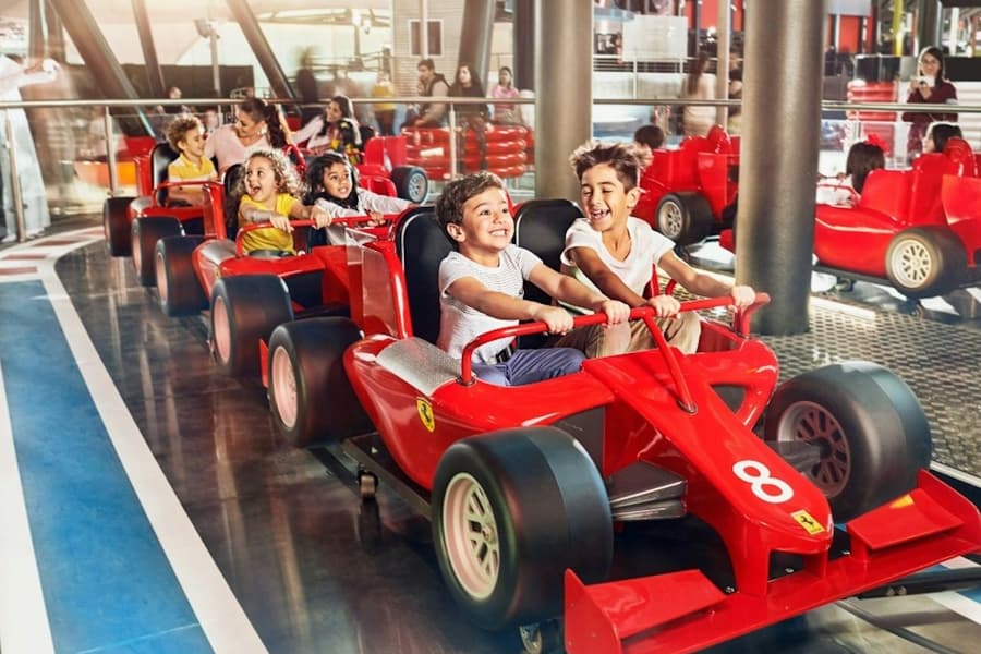 Yas Island Abu Dhabi: 1-Day 2 Parks Ticket, at Ferrari World