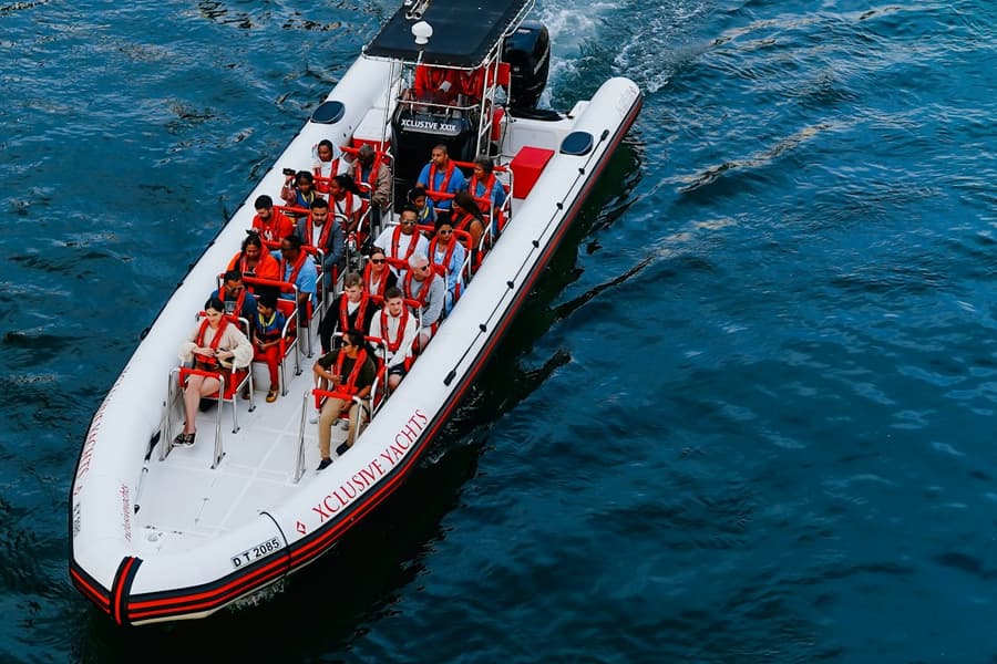 Xclusive Yacht: 90-Min Speedboat Tour - Ain Dubai, Palm, Atlantis & Burj Al Arab, at Dubai Sightseeing Cruises
