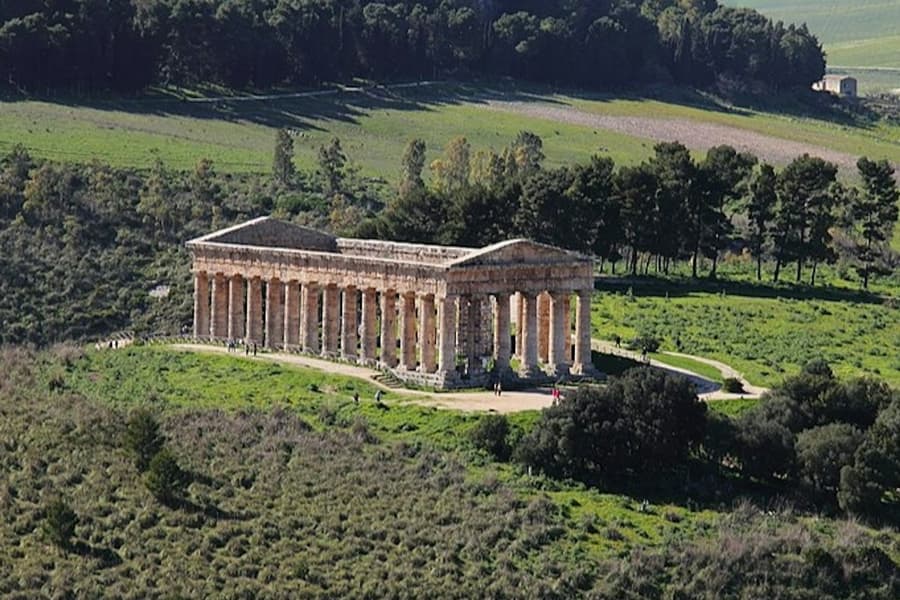 Entrance to Segesta Archeological Park + Roundtrip Shuttle Service, at Parco Archeologico di Segesta, Calatafimi
