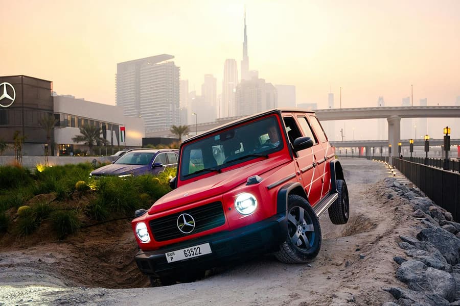 Mercedes-Benz Off-Road Experience Dubai, at Mercedes-Benz Off-Road Experience Center, Dubai