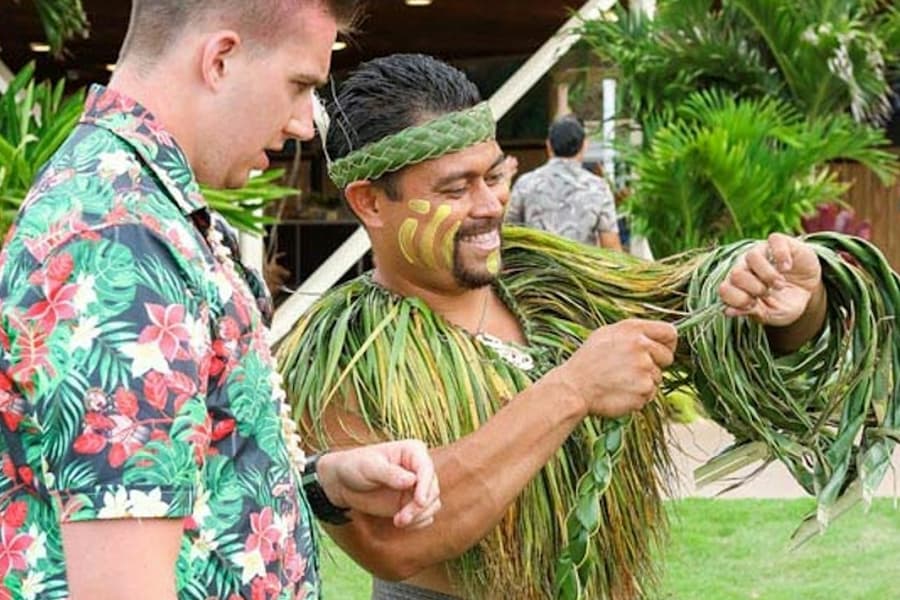 Aloha Kai Lu'au, at Sea Life Park Hawaii, Waimanalo