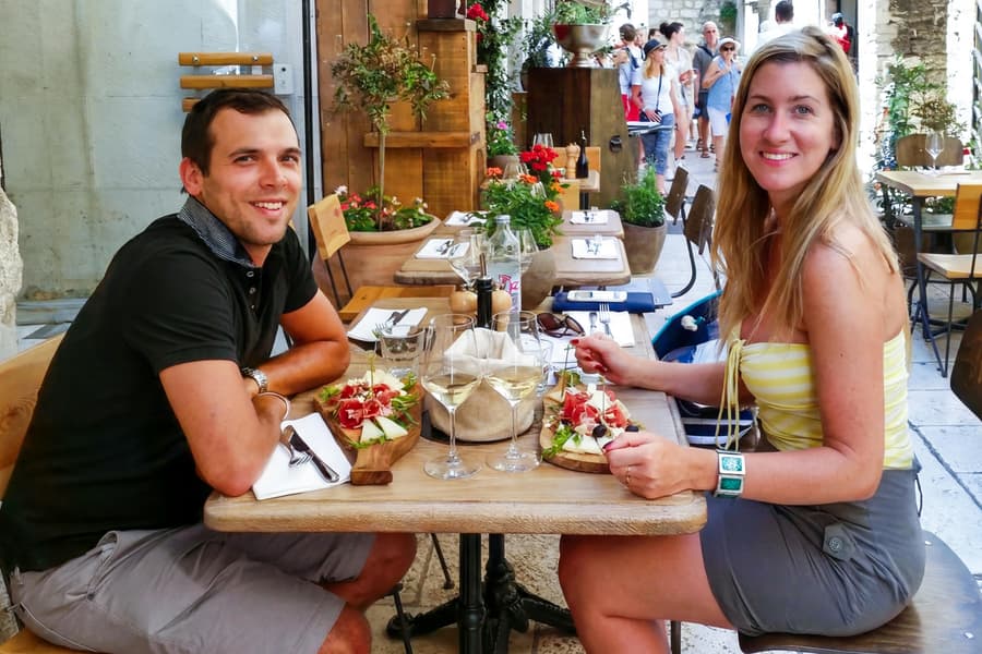 Split: Diocletian's Palace Wine Tasting with Snacks, at Diocletian's Palace, Split