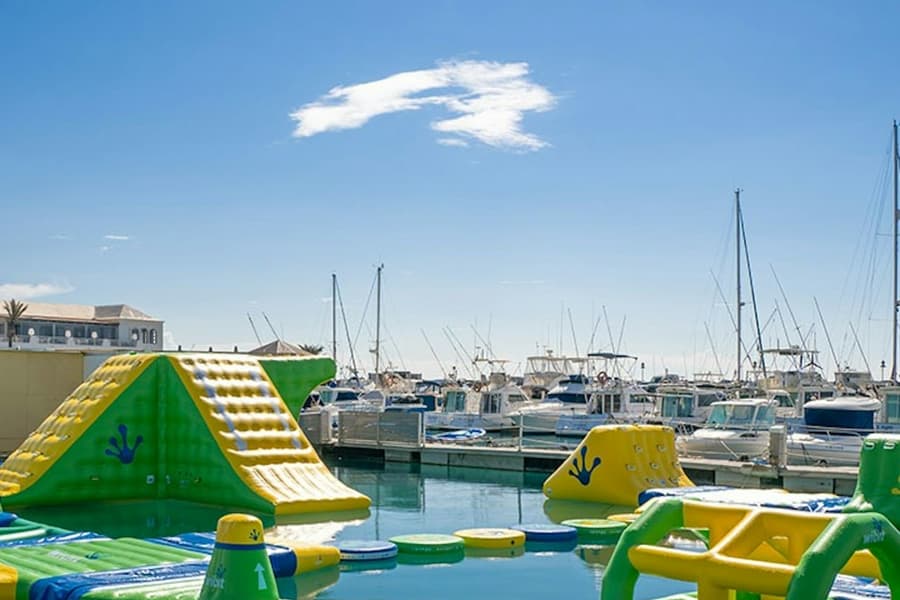Fuerteventura: Puerto Castillo Floating Waterpark, at Fuerteventura Water Activities, Fuerteventura