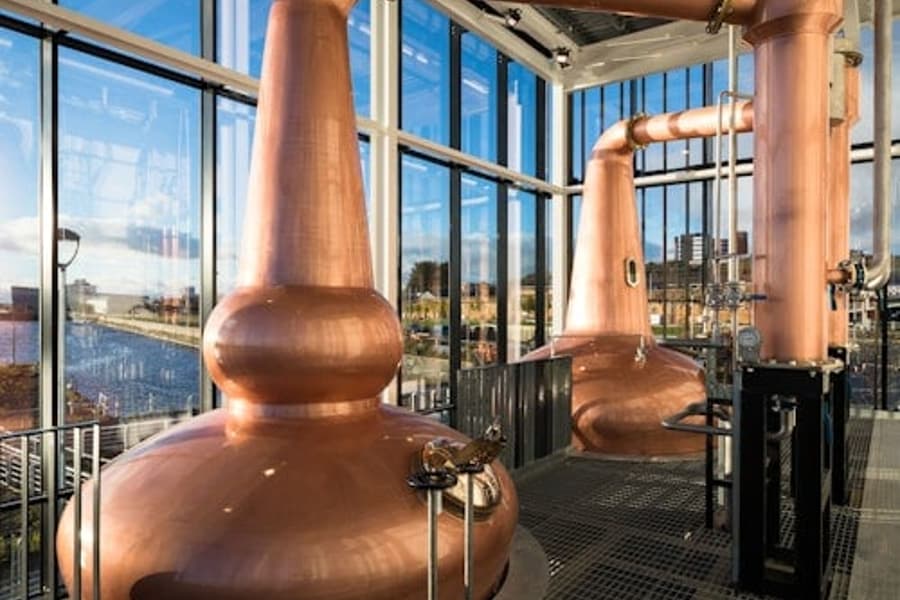 Экскурсия по Клайдсайду, at Clydeside Distillery, Glasgow