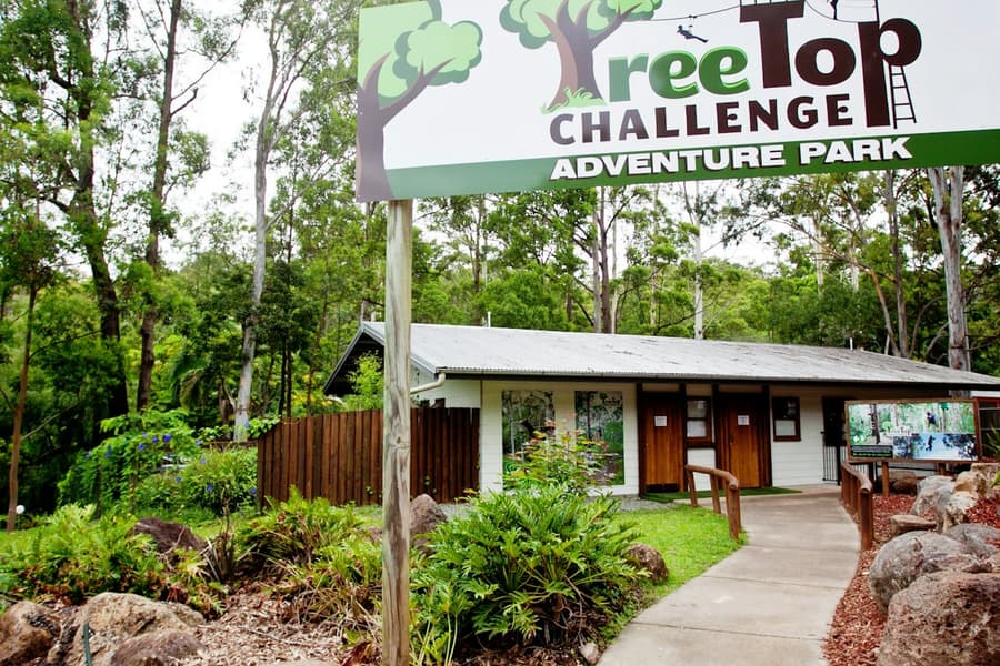 TreeTop Challenge – Adrenaline Park Mt. Tamborine, at Thunderbird Park, Tamborine Mountain