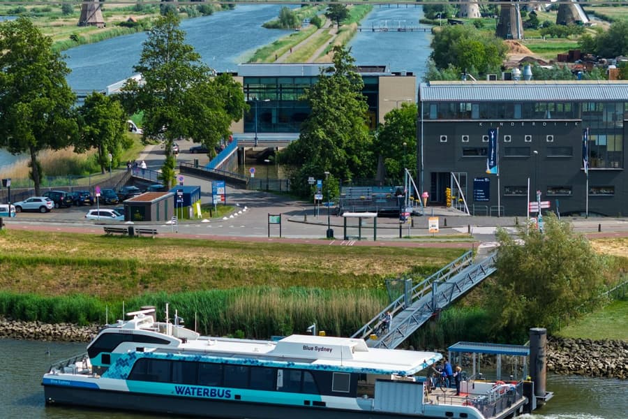 Rotterdam & Kinderdijk: WaterShuttle Ticket, at Rotterdam Cruises, Rotterdam