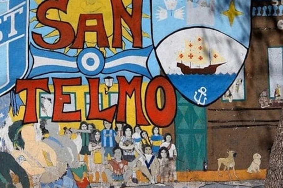San Telmo Buenos Aires: Begeleide Wandeltour + Toegang tot El Zanjon de Granados, Buenos Aires