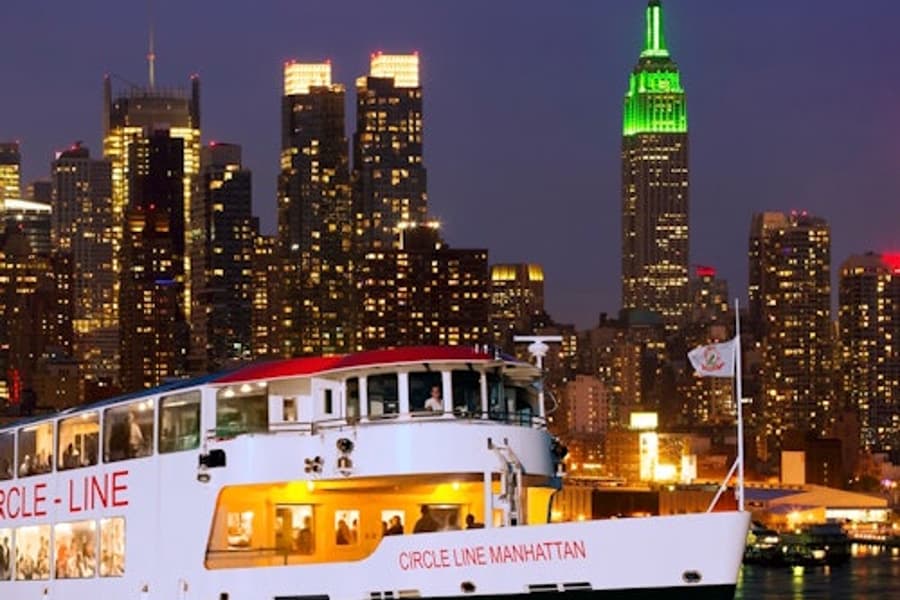 New York: Circle Line Evening Sightseeing Cruise, at New York Sightseeing Cruises