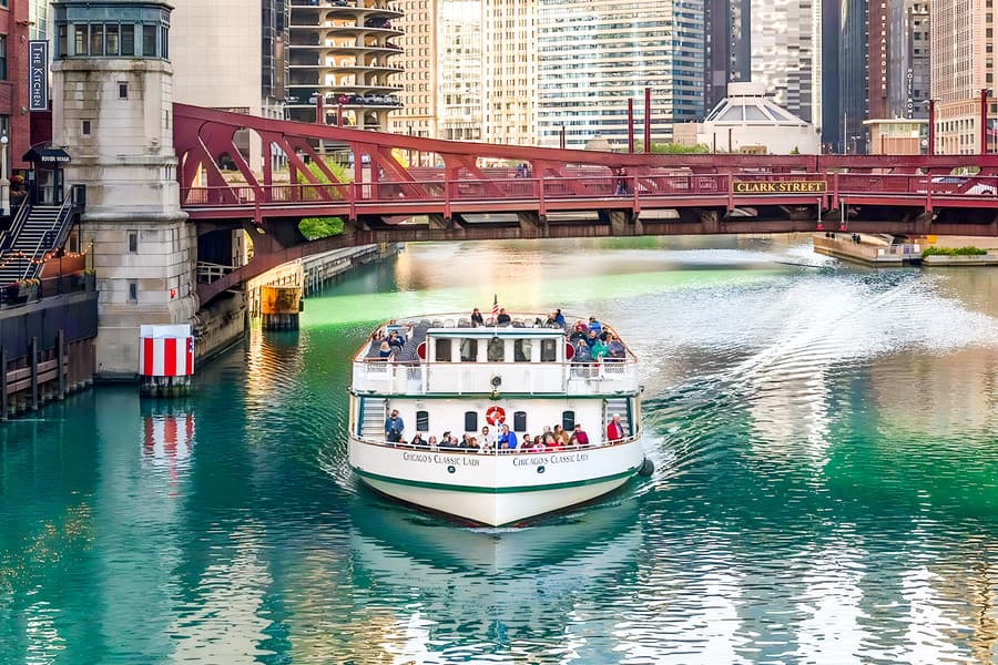 Första Damens Arkitekturbåtstur i Chicago, Chicago