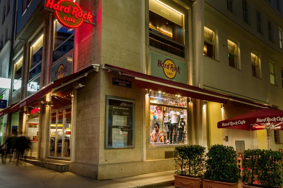 Vienna: Hard Rock Cafe, at Hard Rock Cafe Vienna