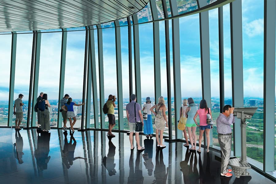 Saigon Skydeck in Bitexco Financial Tower Tickets, Ho Chi Minh City