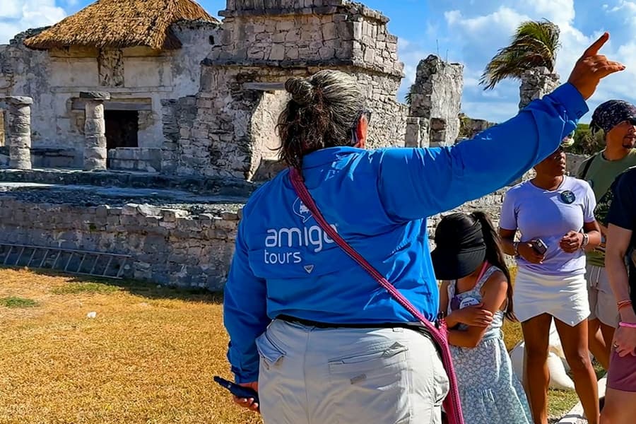 Mayan Ruins of Tulum & Cobá: Day Trip from Cancún with Cenote Swim + Lunch, Tulum