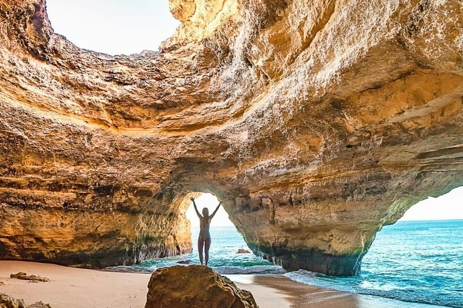 Benagil Caves: Sunrise Boat Tour from Portimão, at Benagil Caves Boat Tours, Portimao