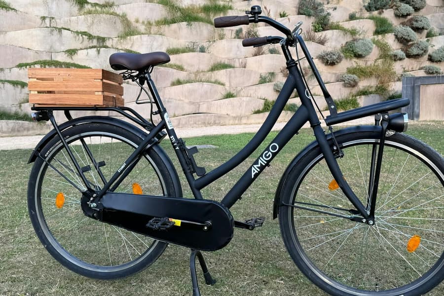 Valencia: Dutch-Style "Omafiets" City Bike Rental from Russafa Area, at Valencia Bike Rental, Valencia