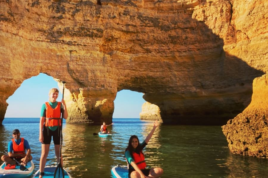 Benagil Cave: Sunrise Paddle from Benagil Beach, at Algarve Water Activities, Albufeira