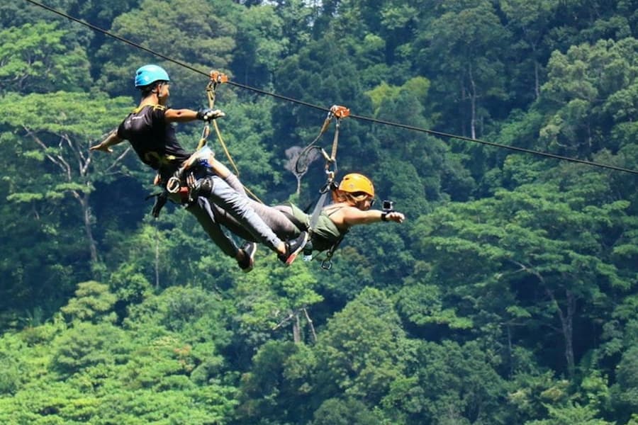 Phuket: Flying Hanuman Zipline with Hotel Transfer, at Flying Hanuman Phuket, Tambon Chalong