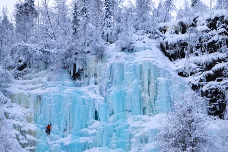 Korouoma Canyon: Frozen Waterfalls Trip From Rovaniemi, Rovaniemi