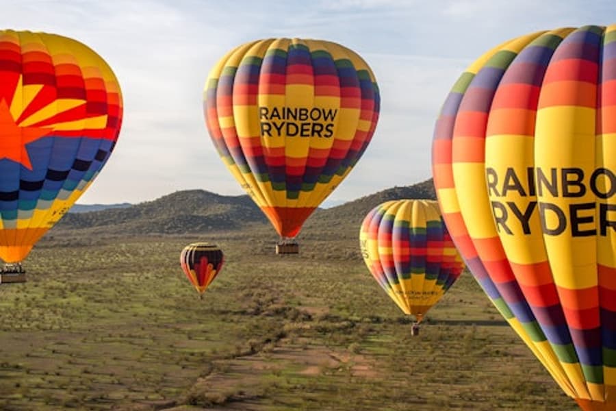 Phoenix: Lawatan Pagi Mengembara Belon Udara Panas, Phoenix