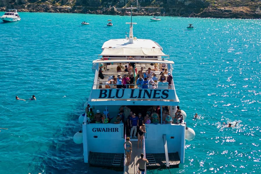Favignana & Levanzo: Boat Tour from Trapani + Lunch, at Trapani Water Activities, Trapani