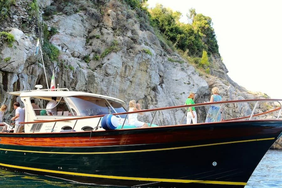 Amalfi & Positano: Small-Group Boat Tour from Naples, at Amalfi Cruises, Amalfi