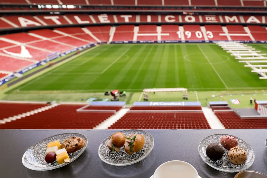 Atlético de Madrid: Premium Tour + Breakfast at Simeone's Private Box, at Atlético de Madrid