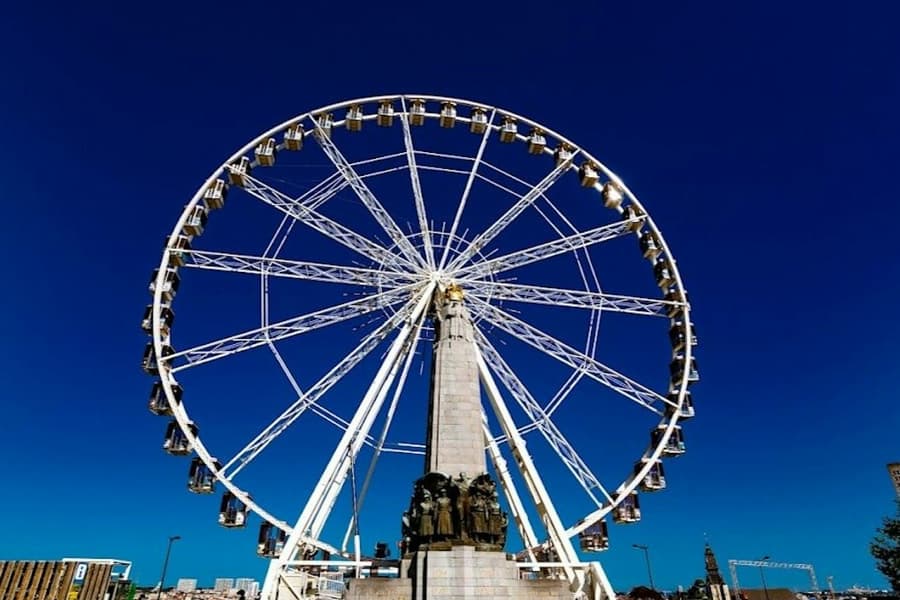 Brussels: City Highlights Audio Tour + The View Ferris Wheel Skip The Line Entry, at The View: Brussels Ferries Wheel at Poelaert Square, Brussels