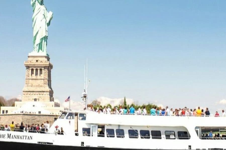 New York: Manhattan Guided Walking Tour + Liberty Cruise Ticket, at New York Walking Tours