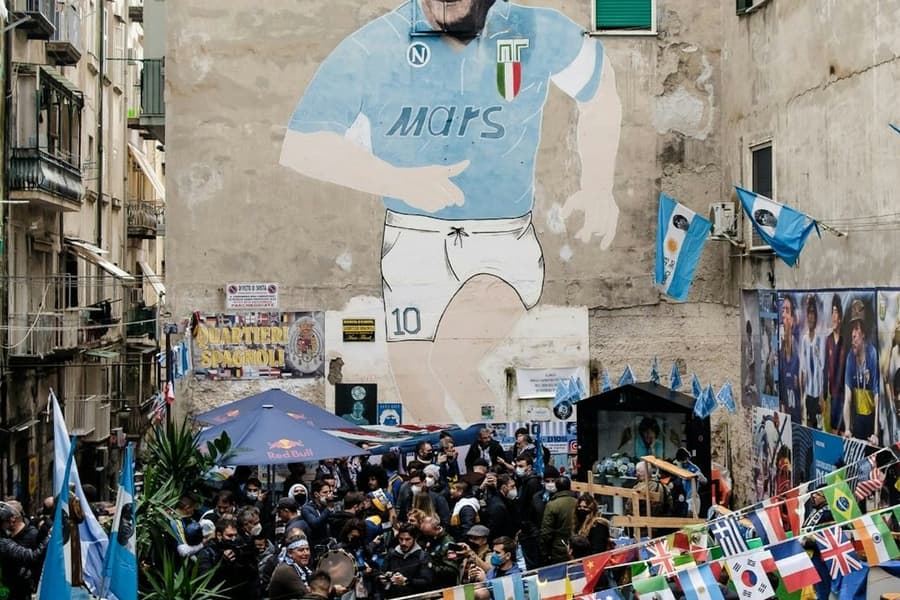 The Monumental Naples of Maradona: Walking Tour, at Naples City Tours