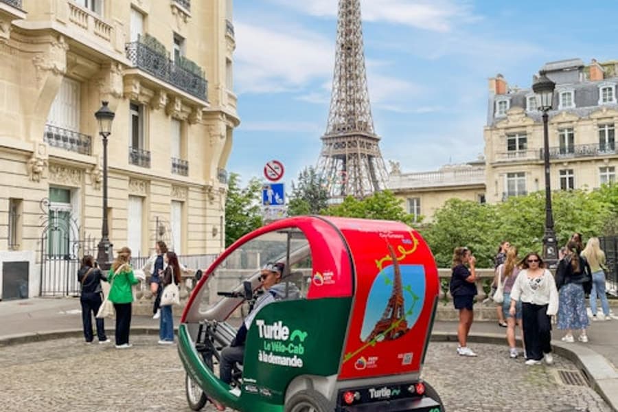 Paris: Private Rickshaw Tour + Transfers, at Paris Walking Tours