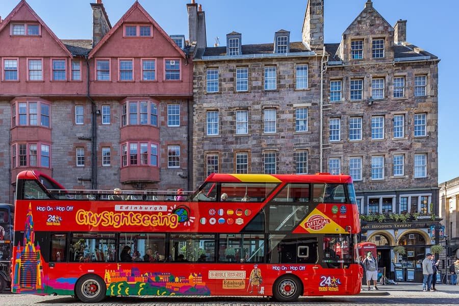 City Sightseeing: Edinburgh Hop-on Hop-off Bus Tour, Edinburgh