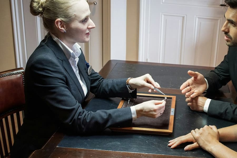 Royal Engagement Experience, at Royal Coster Diamonds