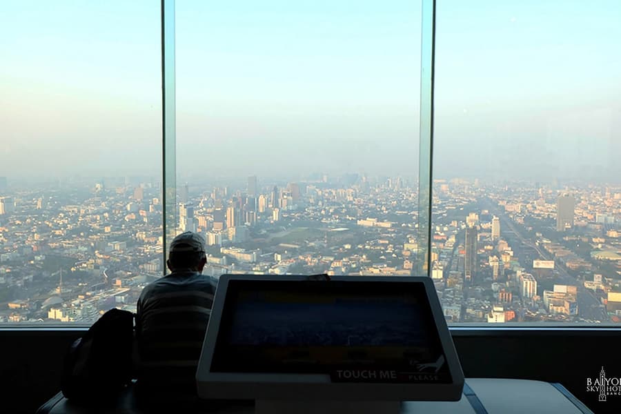 Baiyoke Sky Hotel Observation Deck & Revolving View Point Tickets, at Baiyoke Sky Hotel