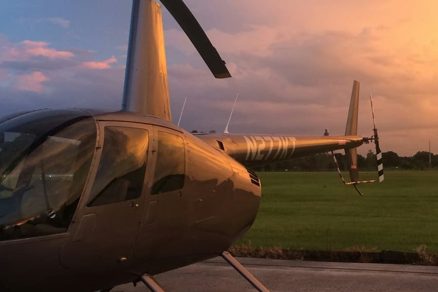 Orlando: 23-Mile Private Helicopter After-Hours Tour over Orlando Eye, at Orlando Helicopter Tours, Orlando