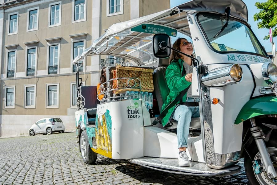 Lisbon: 1.5-Hr Private Tuk Tuk Tour of Old Town & City Center tickets at Lisbon Tuk Tuk Tours