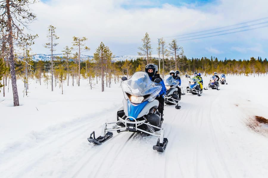 Zakopane Snowmobile Tour & Thermal Bath Tickets with Optional Hotel Transfers, Zakopane
