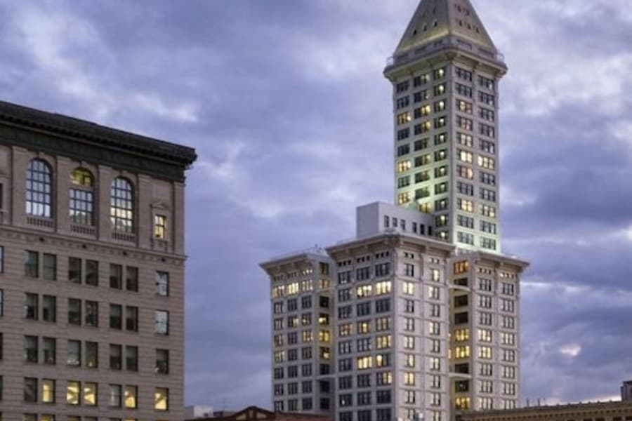 Ticket sa Pagpasok sa Smith Tower Observatory + Pagsasariling Gabay na Paglilibot, at Smith Tower, Seattle