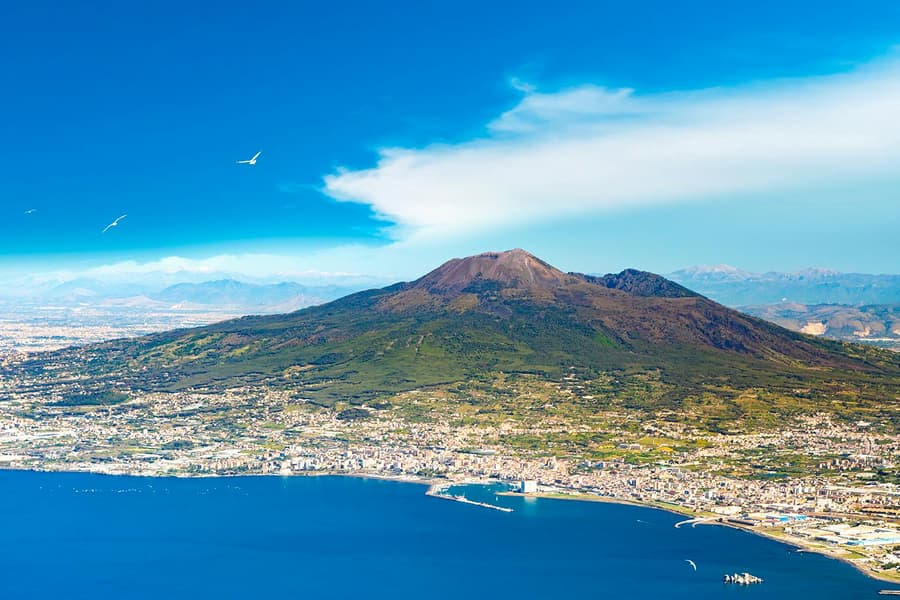From Pompeii: Mount Vesuvius & Herculaneum or Pompeii Day Trip tickets at Via Roma