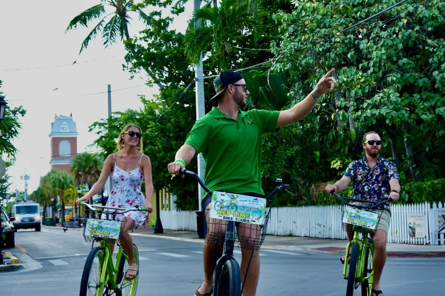Guided Bike Tour of Old Town Key West, Key West