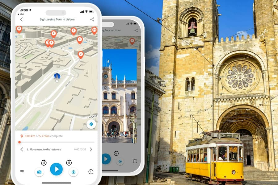 Lisbon: Self-Guided Audio Tour, at Lisbon Self-Guided Tours
