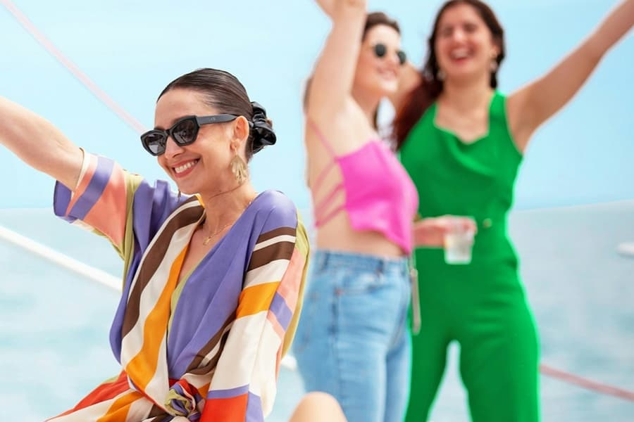 Barcelona: Daytime or Sunset Premium Catamaran Cruise, at Barcelona Boat Trips