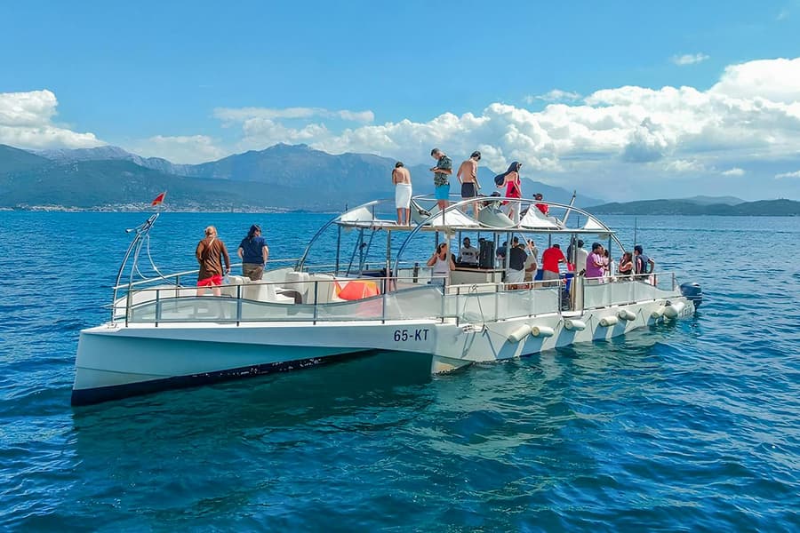 From Tivat: Blue Cave & Our Lady of The Rock Full-Day Boat Tour, Kotor