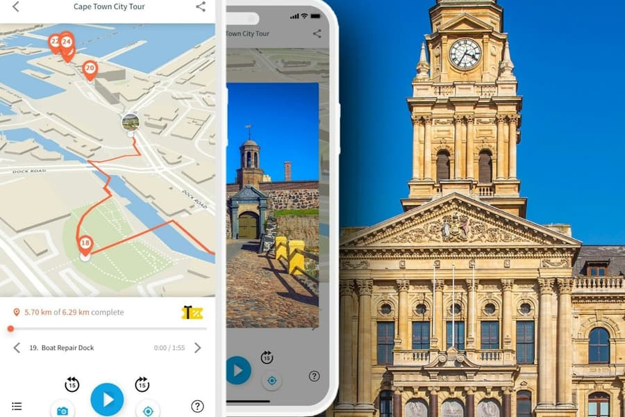 Cape Town: Audio Guide App by TouringBee tickets at Cape Town City Tours